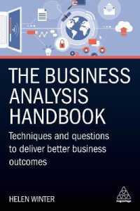The Business Analysis Handbook (ONLY COPY)