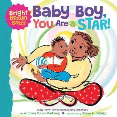 Bright Brown Baby Boy You Are A Star!