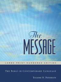 The Message Bible Large Print Hc