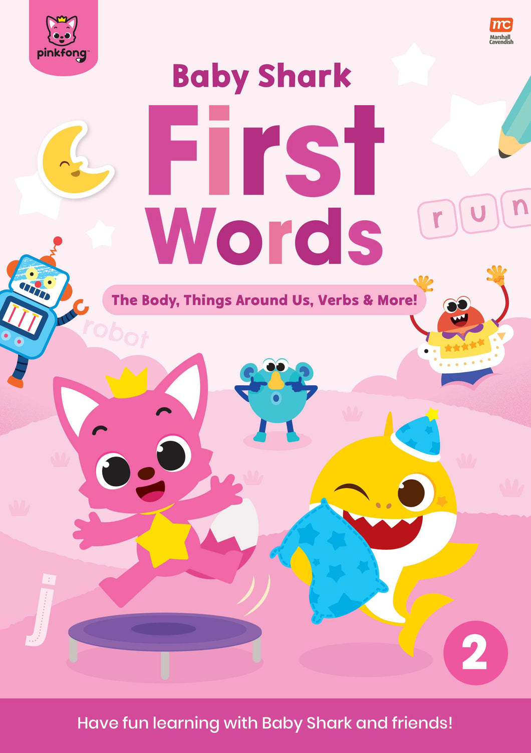 Baby Shark First Words 2: Body; Action Words & More
