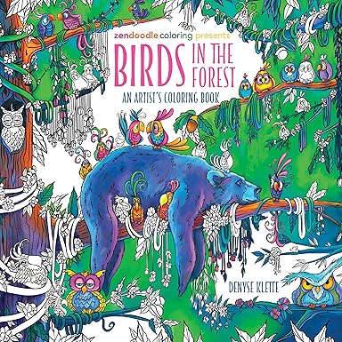 Zendoodle Coloring: Birds /T