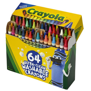 Crayon Ultraclean Washable 64Ct