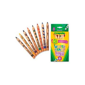 Colored Pencils Write Start 8Ct