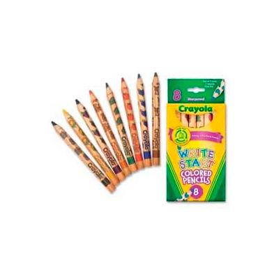 Colored Pencils Write Start 8Ct