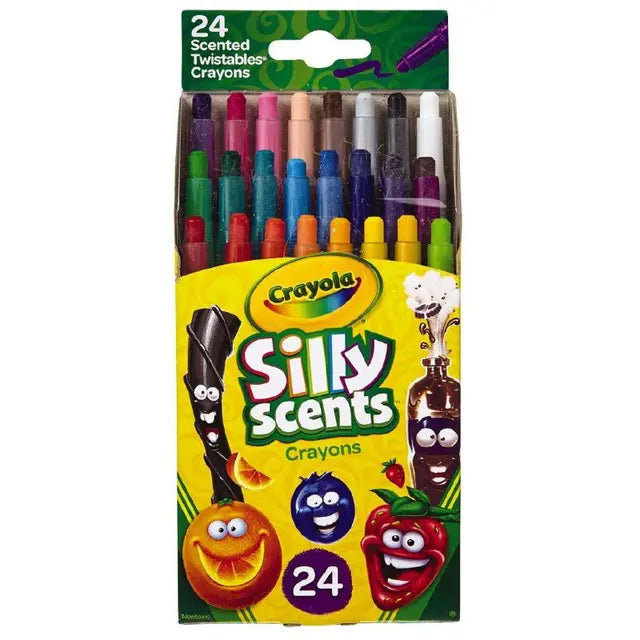 Crayon Twist Mini Scented 24Ct