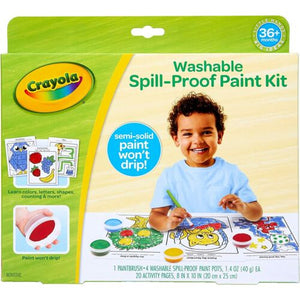 Spillproof Washasble Paint Kit