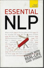 Load image into Gallery viewer, Essential NLP : An introduction to neurolinguistic programming
