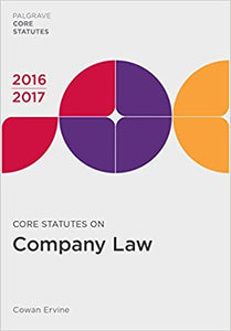 Core Statutes on Company Law 2016-17 - BookMarket