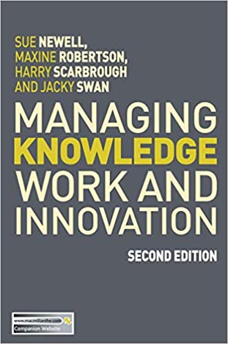 Managing Knowledge Work and Innovation - BookMarket