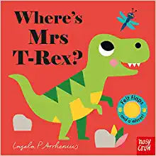 Feltflaps Where'S Mrs T-Rex'