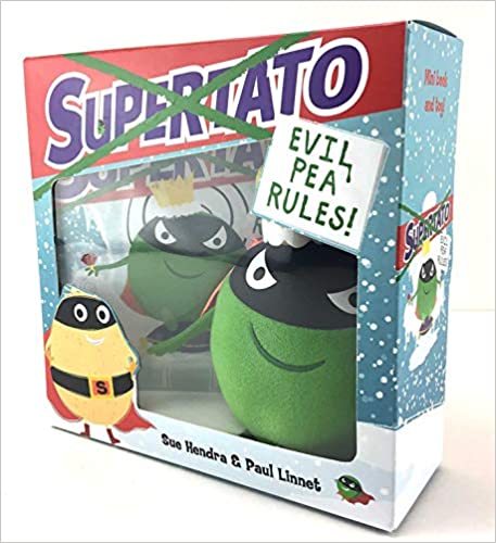 Supertato: Evil Pea Rules Book and Plush