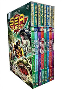 Sea Quest Series 3 and 4 Collection Adam Blade 8 Books Set Chakrol Ocean Hammer