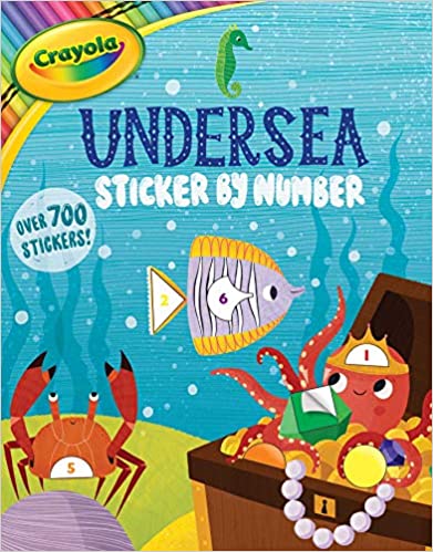 Crayola Undersea Sticker By Number