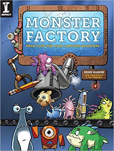 Monster Factory : Draw Cute and Cool Cartoon Monsters - BookMarket