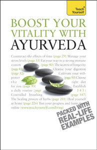 TY : Boost Your Vitality With Ayurveda : A guide to using the ancient Indian healing tradition ...