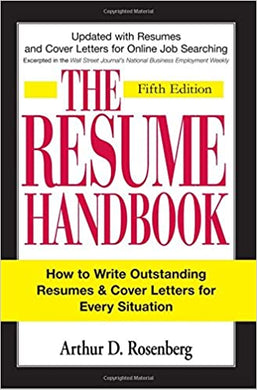 Resume Handbook/5Ed - BookMarket