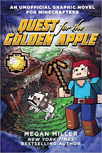 Minecraft Graphic 01 Quest Golden Apple - BookMarket