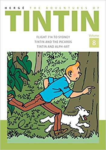 Adventures of Tintin 08 Flight + Picaros + Alph-Art - BookMarket