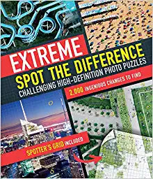 Extreme Spot The Difference : Challenging High-Definition Photo Puzzles
