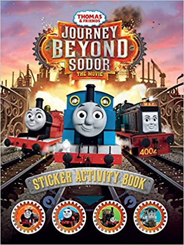Thomas Journey Beyound Sodor Sticker Act - BookMarket