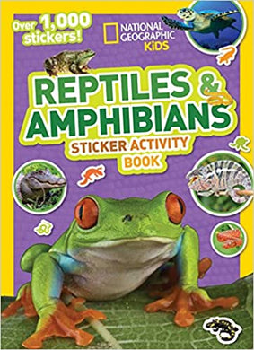 Nat Geo Kids Reptiles & Amphibians Sticker Act - BookMarket