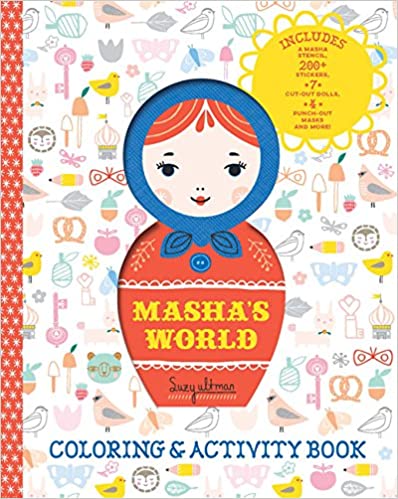 Masha'S World: Coloring & Act Bk