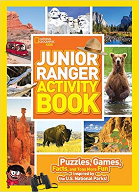 Junior Ranger Activity Book : Puzzles, Games, Facts, and Tons More Fun Inspired by the U.S. National Parks! - BookMarket