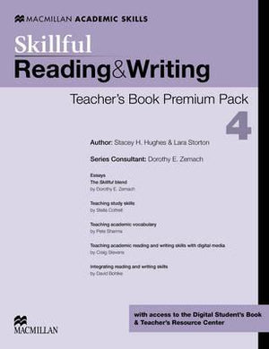 Skillful Level 4 Reading & Writing Teacher's Book Premium Pack - BookMarket