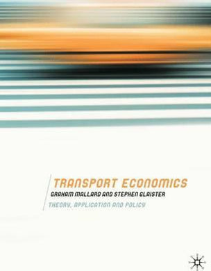 Transport Economics : Theory, Application and Policy - BookMarket