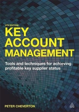 Key Account Management : Tools and Techniques for Achieving Profitable Key Supplier Status - BookMarket