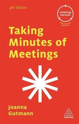 Cs: Taking Minutes Of Meetings - BookMarket