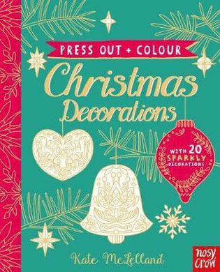 Press Out & Colour: Christmas Decoration - BookMarket
