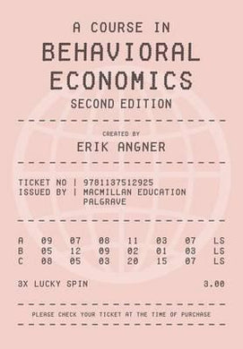 A Course In Behavorial Economics 2E - BookMarket