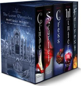The Lunar Chronicles Boxed Set : Cinder, Scarlet, Cress, Fairest, Stars Above, Winter (ONLY BOX)