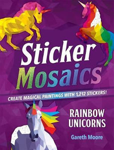 Sticker Mosaics: Rainbow Unicorns /T