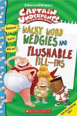 Captain Underpants : Wacky Word Wedgies - BookMarket
