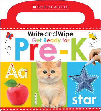 Write and Wipe Get Ready for Pre-K: Scholastic Early Learners (Write and Wipe) - BookMarket