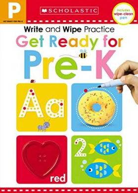 Get Ready for Pre-K Write and Wipe Practice: Scholastic Early Learners - BookMarket