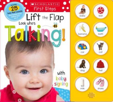 Look Who's Talking! Lift the Flap: Scholastic Early Learners (Sound Book) - BookMarket
