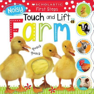 Noisy Touch and Lift Farm: Scholastic Early Learners (Touch and Lift) - BookMarket
