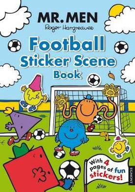 Mr men Football Sticker Scene - BookMarket