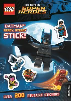Lego Dc Batman Ready Steady Sticker Bk