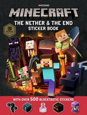 Minecraft Nether & End Sticker Bk - BookMarket