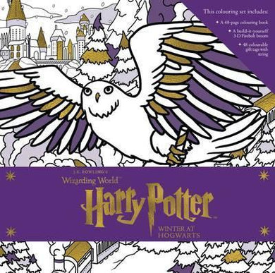 Harry Potter: Winter at Hogwarts: A Magical Colouring Set - BookMarket