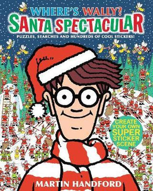 Where'S Wally Santa Spectacular Sticker - BookMarket