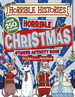 Horrhist Christmas Sticker Act Bk - BookMarket