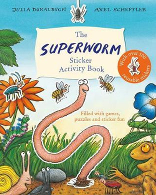 Superworm Sticker Activity Book - BookMarket
