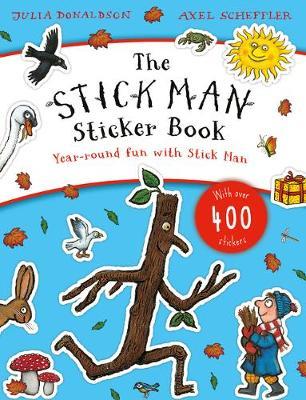 Stick Man Sticker Bk