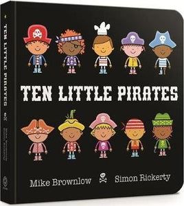 Ten Little Pirates Board Book