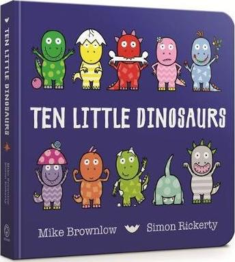 Ten Little Dinosaurs Board Book - BookMarket